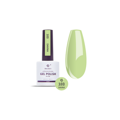 Vernis semi-permanent "Davina" 103, vert 10ml