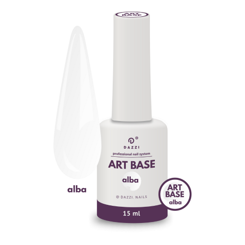 Base camouflage "Alba" blanche, pour VSP ou Gel, 15ml