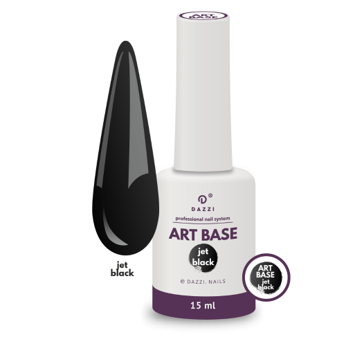 Base Camouflage "Jet Black" noir, pour VSP ou Gel, 15ml