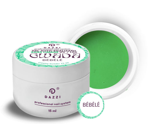 Gel Auto-égalisant sans limage GWADA "Bébélé" 15ml, vert