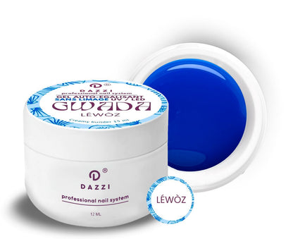 Gel Auto-égalisant sans limage GWADA "Léwòz" 15ml, bleu