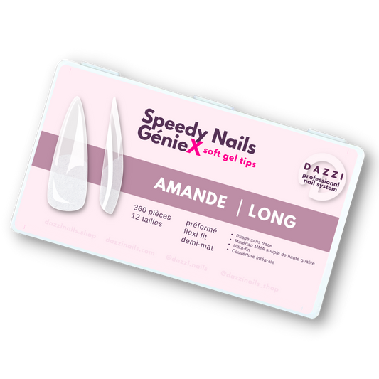 Speedy Nails GénieX "AMANDE ⎮ LONG"