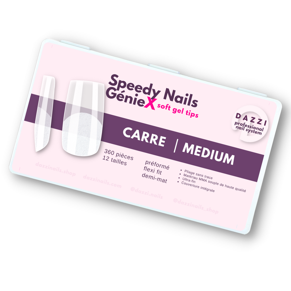 Speedy Nails GénieX "CARRE ⎮ MEDIUM"