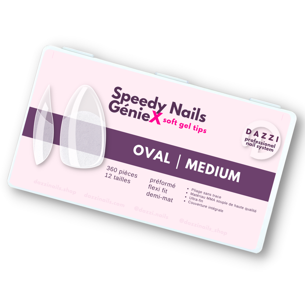 Speedy Nails GénieX " OVAL ⎮ MEDIUM"