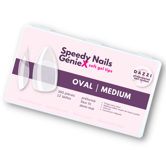 Speedy Nails GénieX " OVAL ⎮ MEDIUM"