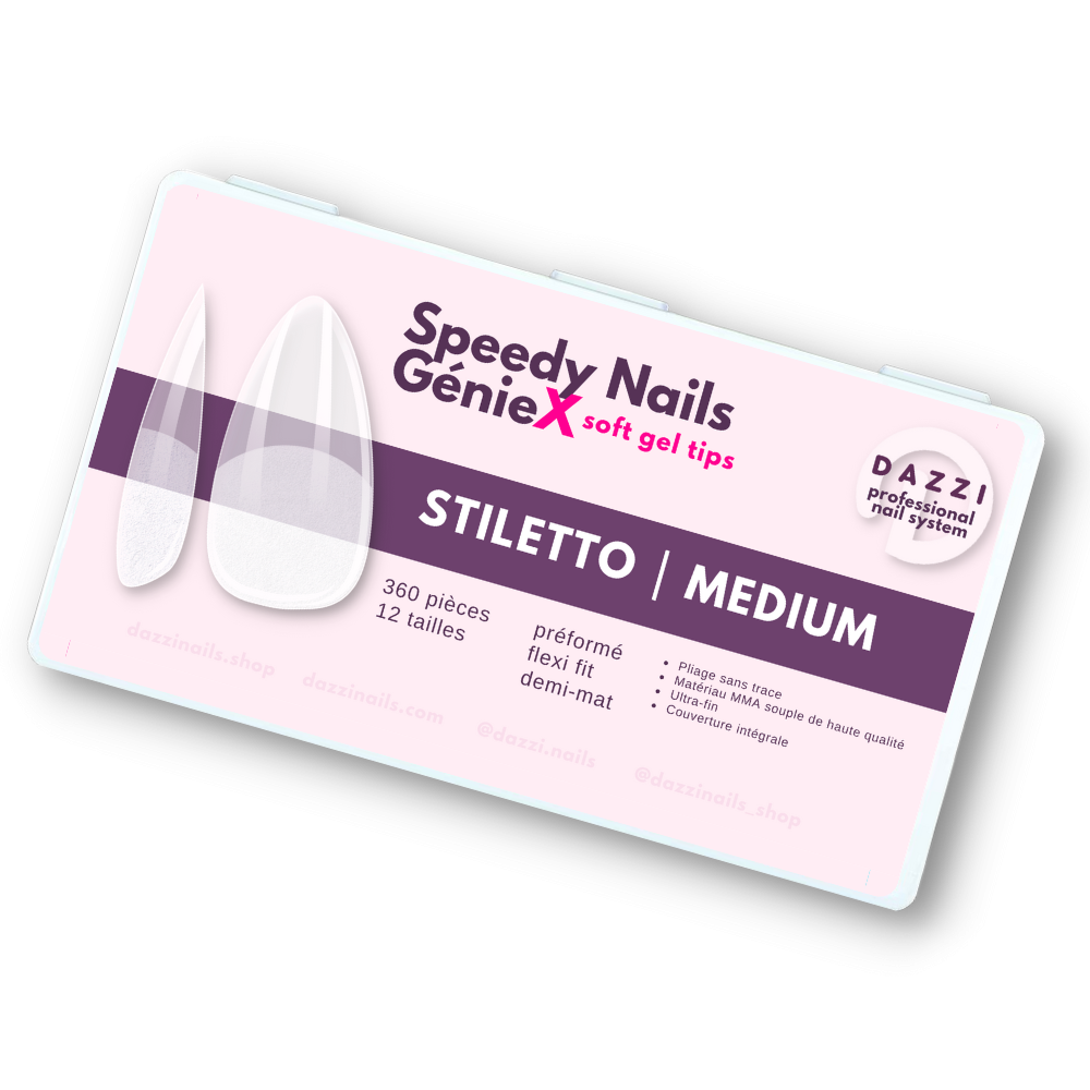 Speedy Nails GénieX "STILETTO ⎮ MEDIUM"