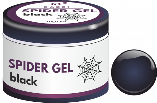 Spider Gel "Black", noir, 5gr