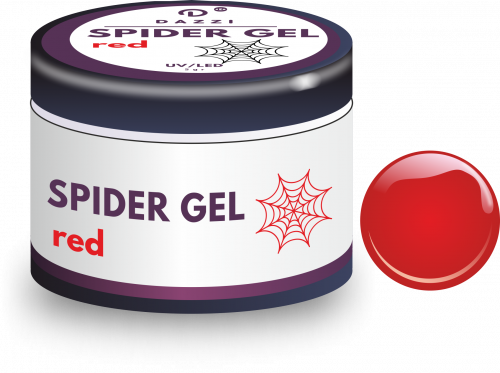 Partagez Spider Gel "Red", rouge, 5gr