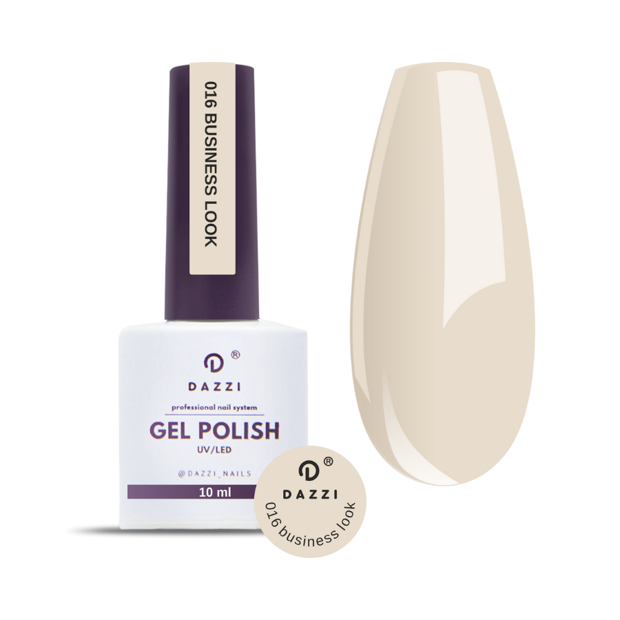 Vernis semi-permanent "Business look" - 016 beige 10ml