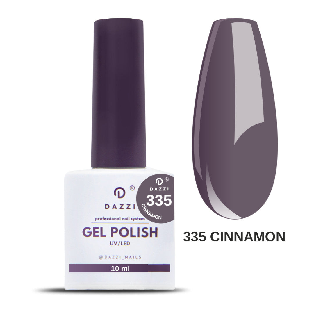 Vernis Semi Permanent "CINNAMON" 335, marron - 10ml