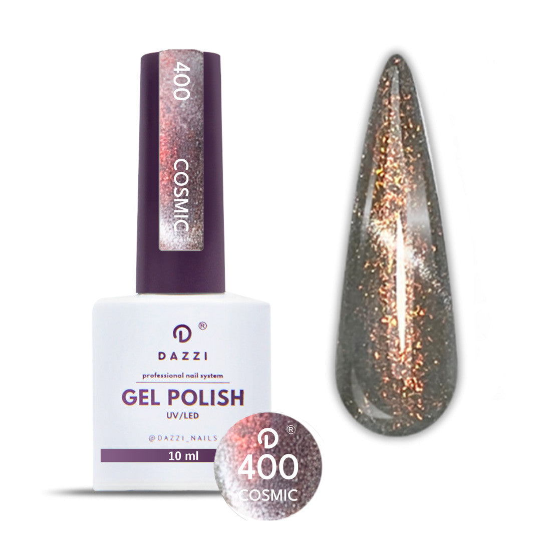 Vernis Semi Permanent "COSMIC "400, effet œil de chat - 10ml