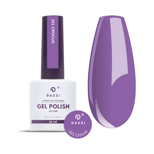 Vernis semi-permanent "Crocus" 161, violet, 10ml