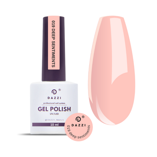 Vernis semi-permanent "Deep sentiments" - 019 beige / rose 10ml