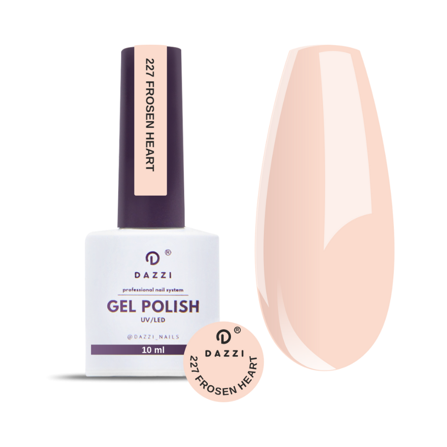 Vernis Semi Permanent "Frozen Heart" 227 beige 10 ml