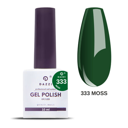 Vernis Semi Permanent "MOSS" 333, vert - 10ml