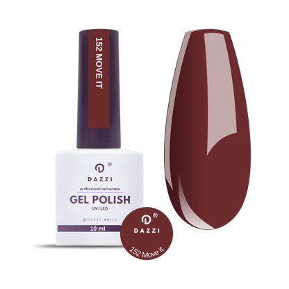 Vernis semi-permanent "Move It" 152, bordeaux, 10ml