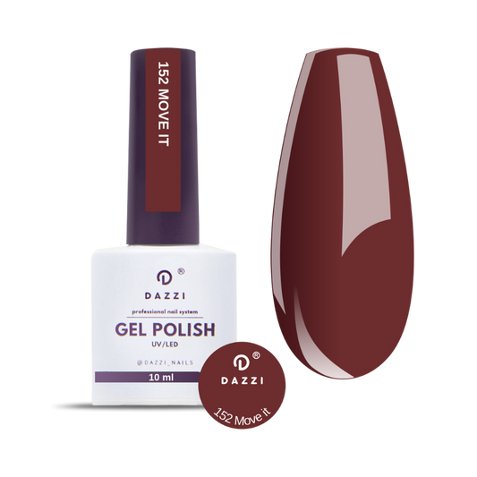 Vernis semi-permanent "Move It" 152, bordeaux, 10ml