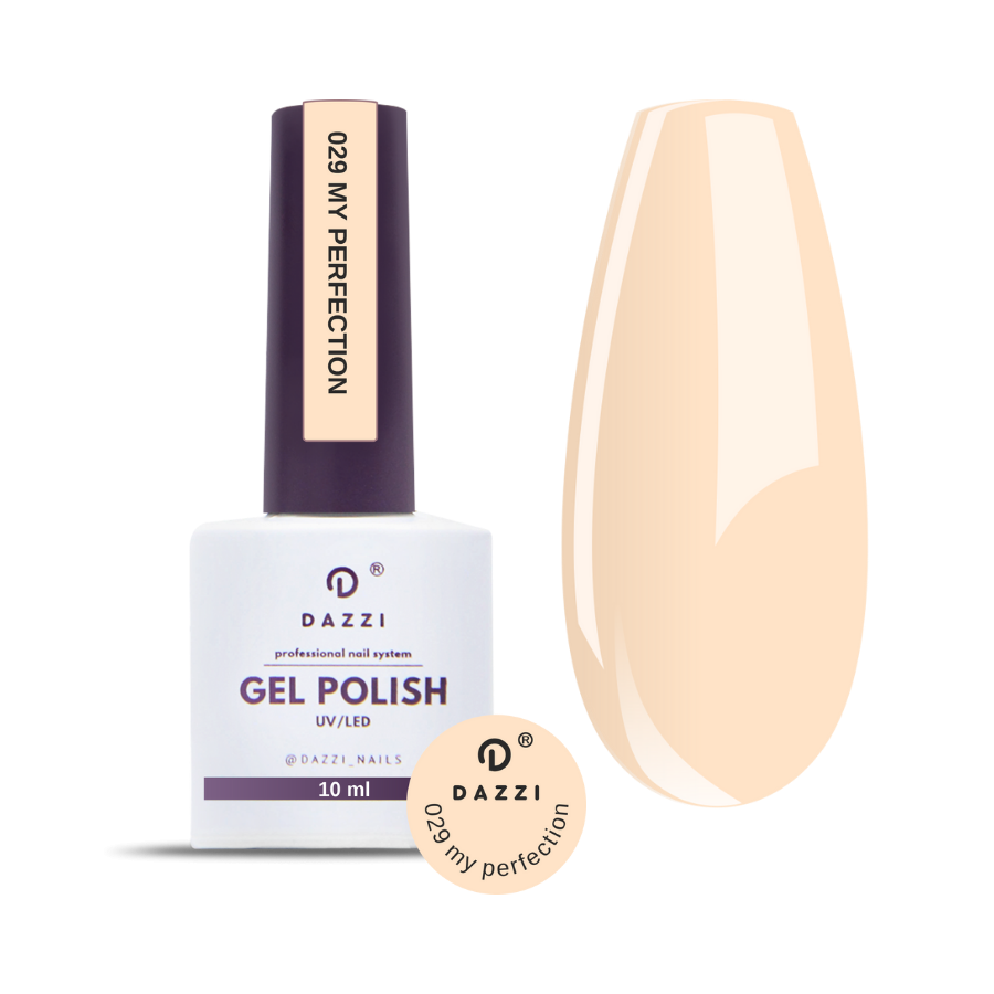 Vernis semi-permanent "My perfection" - 029 beige / rose 10 ml