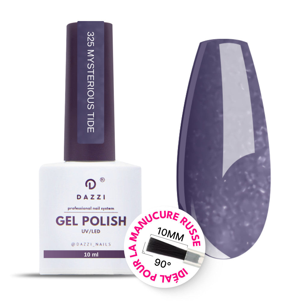 Vernis Semi Permanent "Mysterious Tide " 325, violet nacre 10ml