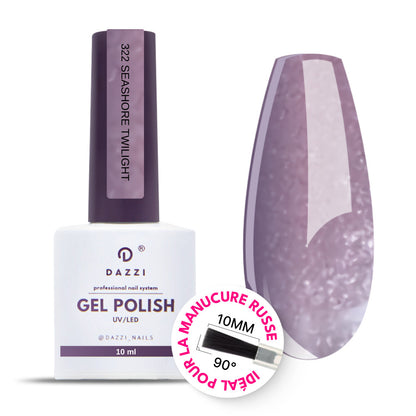 Vernis Semi Permanent "Seashore Twilight " 322, rose , nacre 10ml